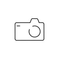 camera foto vector icoon illustratie