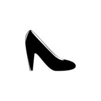 vrouwen schoen vector icoon illustratie