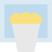 popcorn vectorillustratie op een background.premium kwaliteit symbolen.vector pictogrammen voor concept en grafisch ontwerp. vector