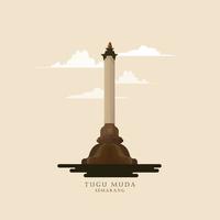 tugu muda semarang vector