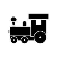 kinderen trein icoon vector. openbaar vervoer illustratie teken. spoorweg symbool. vector