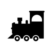 kinderen trein icoon vector. openbaar vervoer illustratie teken. spoorweg symbool. vector