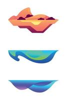 abstract vormen voor uw illustraties vector