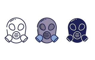 gasmasker vector icon