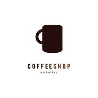 koffie winkel icoon logo ontwerp sjabloon vector