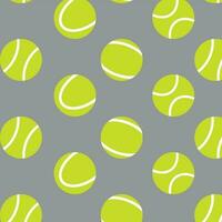 tennis bal naadloos patroon achtergrond vector