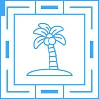 palm boom vector icoon