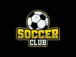 vector Amerikaans voetbal club logo, embleem en voetbal liga vector bewerkbare tekst sjabloon