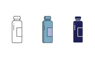 fles vector pictogram