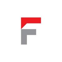 letter f logo pictogram ontwerpsjabloon vector