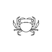 krab vector icoon illustratie