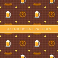 Platte Oktoberfest Element patroon Vector