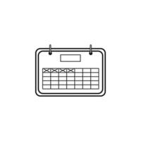 kalender vectorillustratie pictogram vector