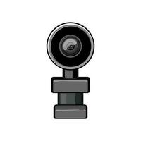 cam web camera tekenfilm vector illustratie