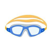 bril zwembad stofbril tekenfilm vector illustratie