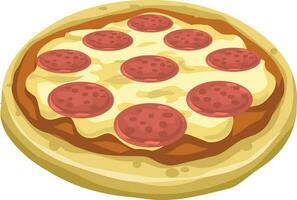 pizza illustratie vector