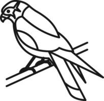 vogel illustratie vector