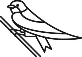 vogel illustratie vector