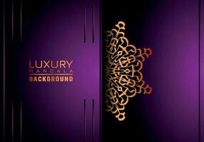 luxe mandala achtergrond sier, arabesk stijl met gouden arabesk patroon stijl. decoratief mandala ornament voor afdrukken, brochure, banier, omslag, poster, uitnodiging kaart vector