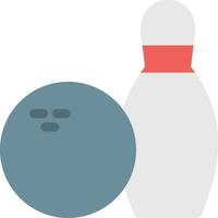 bowling vector illustratie Aan een achtergrond.premium kwaliteit symbolen.vector pictogrammen voor concept en grafisch ontwerp.