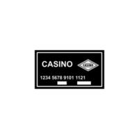 casino roulette vector icoon illustratie