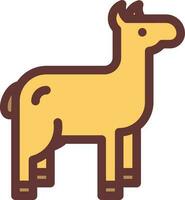 alpaca illustratie vector