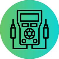 voltmeter vector icoon ontwerp