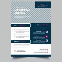 a4 formaat folder voor zakelijke bedrijf reclame vector abstract ontwerp, jaar- verslag doen van of modern brochure, Hoes of presentatie zakelijke modieus stijl.