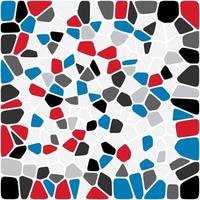 voronoi abstracte achtergrond, abstracte kleurrijke voronoi diagram achtergrond. vector