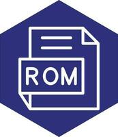 rom vector icoon ontwerp