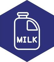 melk fles vector icoon ontwerp