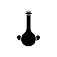 fles icoon vector. parfum illustratie teken. toverdrank symbool of logo. vector