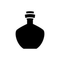 fles icoon vector. parfum illustratie teken. toverdrank symbool of logo. vector