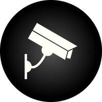 cctv camera vector pictogram