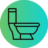 toilet vector icoon ontwerp