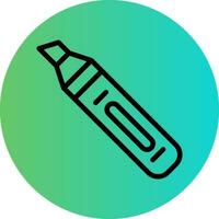 markeerstift vector icoon ontwerp