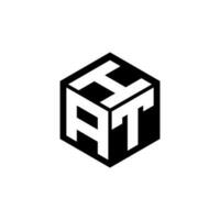 ati brief logo ontwerp in illustratie. vector logo, schoonschrift ontwerpen voor logo, poster, uitnodiging, enz.