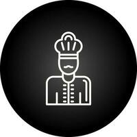 chef-kok vector pictogram