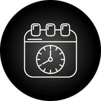 deadline vector pictogram