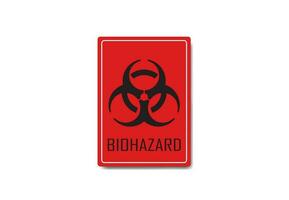 biohazard icoon vector illustratie grafisch Aan achtergrond
