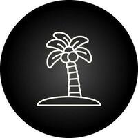 palm boom vector icoon