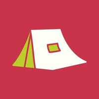 tent vector pictogram