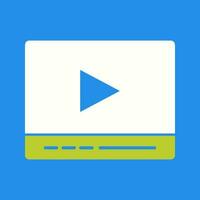 video speler vector icoon