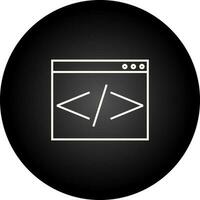 html codering vector icoon