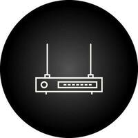 Wifi router vector icoon