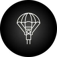 parachuter vector icoon