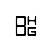 bhg brief logo creatief ontwerp met vector grafisch, bhg gemakkelijk en modern logo.