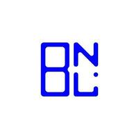 bnl brief logo creatief ontwerp met vector grafisch, bnl gemakkelijk en modern logo.
