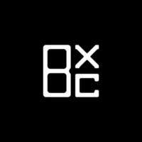 bxc brief logo creatief ontwerp met vector grafisch, bxc gemakkelijk en modern logo.