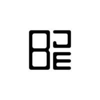 bje brief logo creatief ontwerp met vector grafisch, bje gemakkelijk en modern logo.